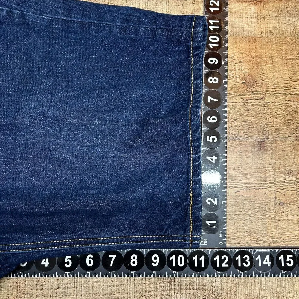 Levis Shorts Mens 42 Blue‎ Denim Jean Measures 42x11 Jorts Workwear